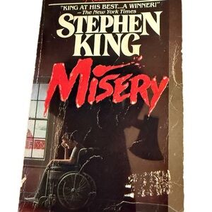 Misery Stephen King Book Paperback